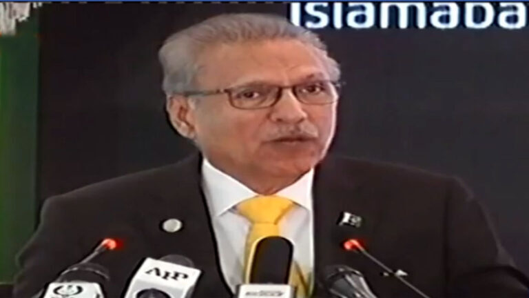 صدر علوی کا ترقی کیلئے مصنوعی ذہانت کو بروئے کار لانے کی ضرورت پر زور