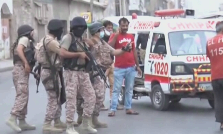 پاکستان سٹاک ایکسچینج پر حملہ ناکام، چاروں حملہ آور ہلاک