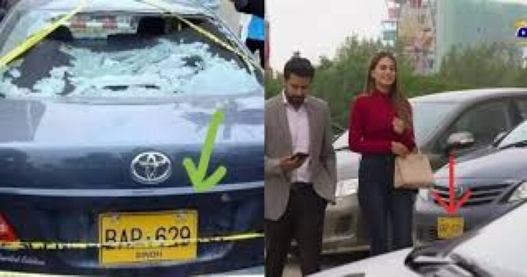 پاکستان اسٹاک ایکسچینج حملے میں استعمال گاڑی نجی ٹی وی کے ڈرامے میں دکھائی گئی